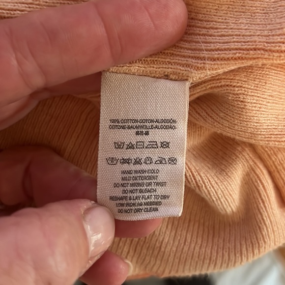 Free People Open Front Cardigan Orange Size S - Picture 4 of 4